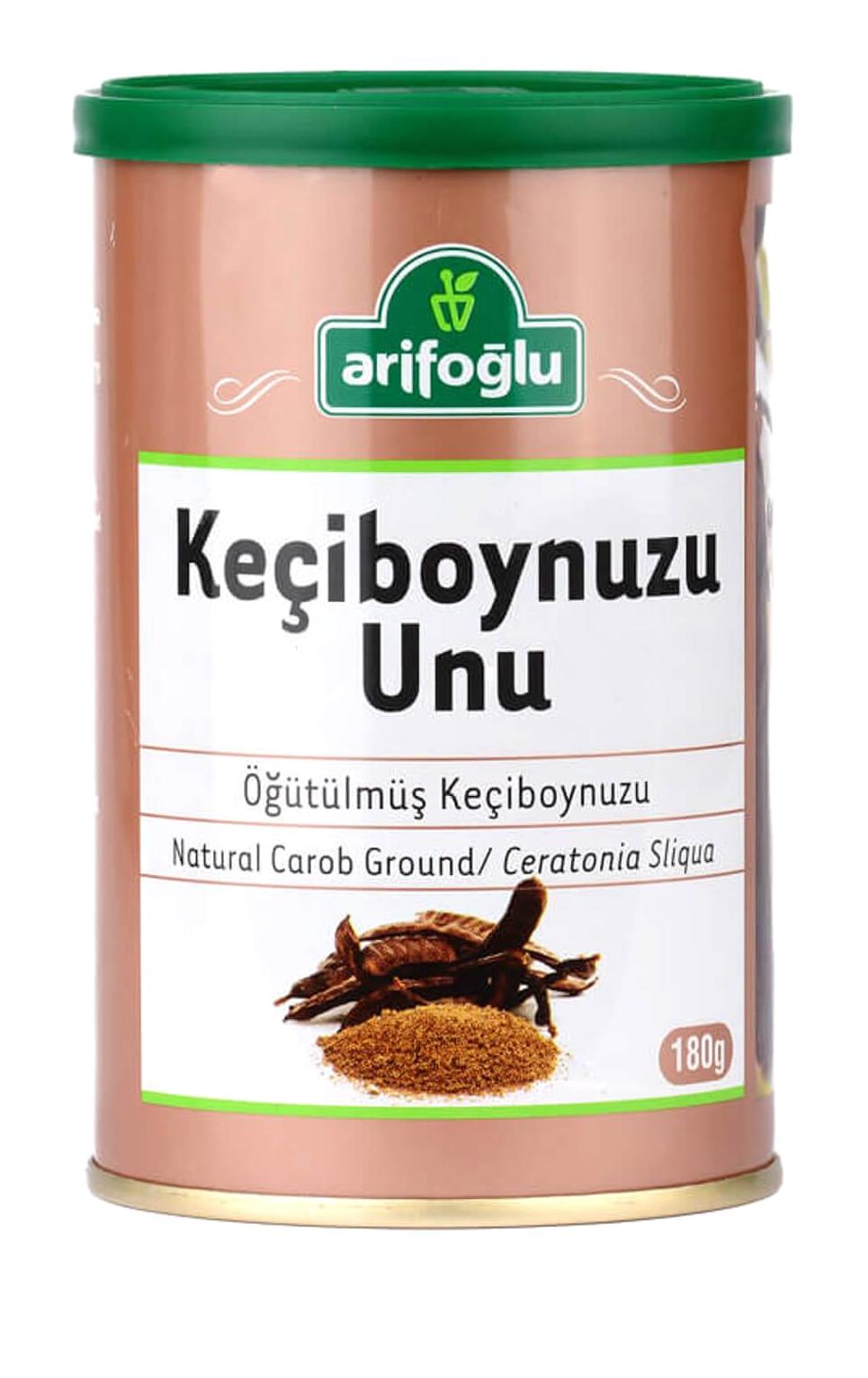 Arifoğlu Vegan Keçiboynuzu Unu Tane 180 gr