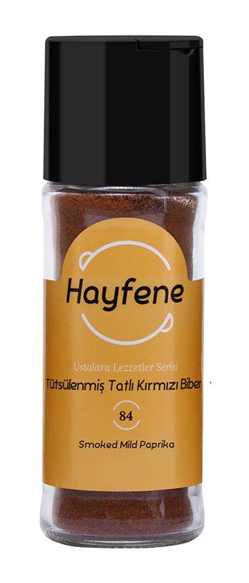 Hayfene Vegan Tütsülenmiş Tatlı Kırmızı Biber Toz 45 gr