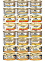 Purina Gourmet Gold Karışık Kıyılmış Karışık Yetişkin Yaş Kedi Maması 24x85 gr