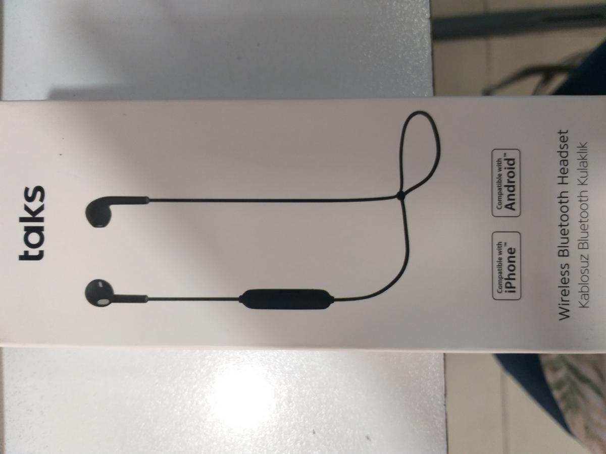Ttec Taks Kablosuz Kulak İçi Bluetooth Kulaklık Siyah