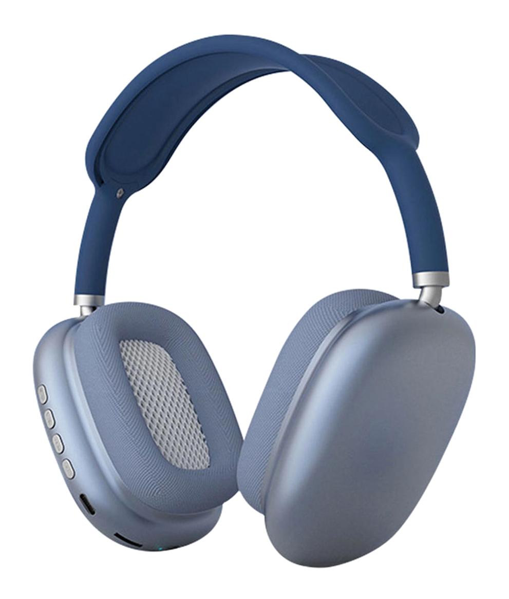 Zore P9 5.0 Kulak Üstü Bluetooth Kulaklık Mavi