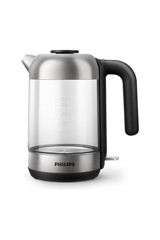 Philips HD9339/80 Cam 1.7 lt 2200 W Işıklı Klasik İnox Kettle