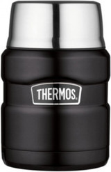 Thermos Stainless King Food Jar Paslanmaz Çelik 470 ml Yemek Termosu Siyah