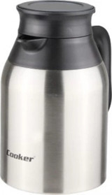 Cooker CKR-2086 Paslanmaz Çelik 1.5 lt Çaydanlık Termos Gri