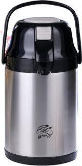Cooker CKR-2007 Paslanmaz Çelik 2.5 lt Çaydanlık Termos Siyah