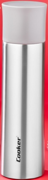 Cooker CKR-2057 Paslanmaz Çelik 500 ml Outdoor Termos Gri