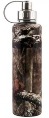 EcoVessel Bigfoot Triple Insulated Paslanmaz Çelik 1.33 lt Outdoor Termos Kahverengi
