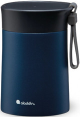 Aladdin Bistro Thermavac Paslanmaz Çelik 400 ml Yemek Termosu Lacivert