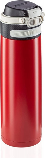 Leifheit Flip Insulating 600 ml Bardak Termos Kırmızı