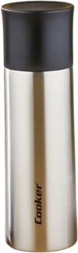 Cooker CKR-2056 Paslanmaz Çelik 400 ml Outdoor Termos Siyah