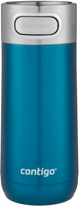 Contigo Luxe AutoSeal Paslanmaz Çelik 360 ml Bardak Termos Mavi