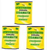 Ankara Sodamatik Renkliler ve Beyazlar İçin Yıkama Toz Deterjan 3 kg