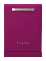 Vestel BM 5001 5 Programlı Pembe Bulaşık Makinesi