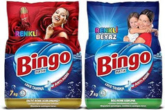 Bingo Matik Renkliler ve Beyazlar İçin 94 Yıkama Toz Deterjan 2x7 kg