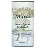 Midas Soğuk Sıkım Teneke Sızma Zeytinyağı 5 lt