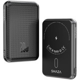 Shaza 20 W Megsafe 5000 mAh Hızlı Şarj Powerbank Siyah
