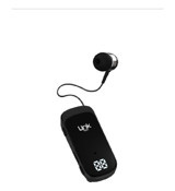 Linktech V81 Kulak İçi Kablosuz Bluetooth Kulaklık Siyah