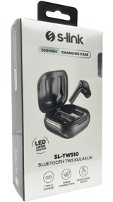 S-Link Sl-Tws10 Kulak İçi Kablosuz Bluetooth Kulaklık Siyah