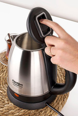 Fantom KT1000 Paslanmaz Çelik 1 lt 1500 W Işıklı Klasik Gri Kettle
