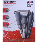 Dearling RF-573 Saç Sakal Kuru Tıraş Makinesi Gri