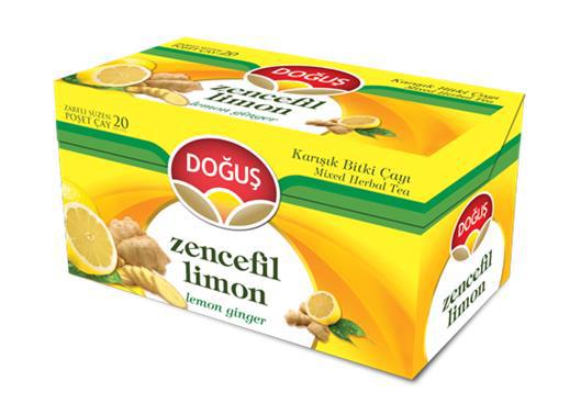 Doğuş Limon - Zencefil Bitki Çayı 20 adet