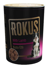 Rokus Kuzu Etli Yetişkin Yaş Köpek Maması 410 gr