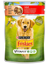 Friskies Vitafit Patates-Sığır Etli Yetişkin Yaş Köpek Maması 100 gr 20'li