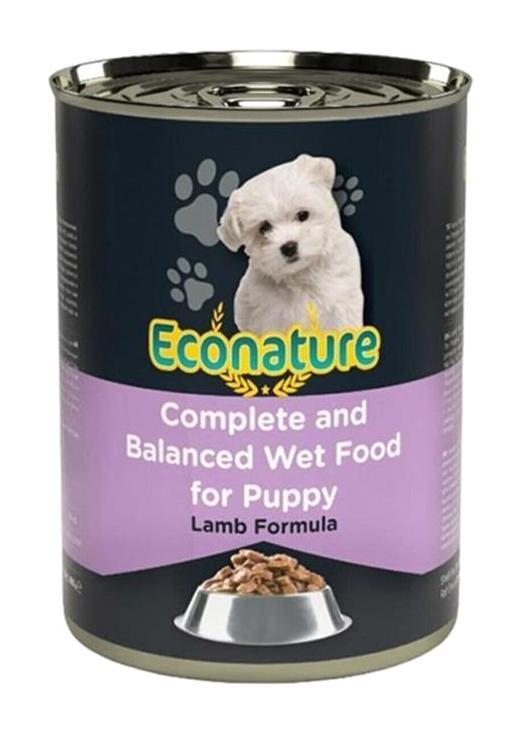 Econature Kuzu Etli Yavru Yaş Köpek Maması 400 gr