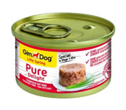 Gimdog Pure Delight Biftek-Ton Balıklı Yaş Köpek Maması 85 gr