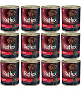 Reflex Plus Kuzu Etli Yavru Yaş Köpek Maması 400 gr 12'li