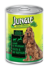 Jungle Kuzu Etli Yetişkin Yaş Köpek Maması 415 gr