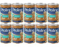 Pro Line Dana Etli Yetişkin Yaş Köpek Maması 400 gr