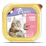 Plaisir Terrine Pate Somonlu Yetişkin Yaş Kedi Maması 12x100 gr