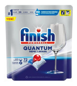Finish Powerball Quantum Hepsi Bir Arada Tablet Bulaşık Makinesi Deterjanı 72 Adet
