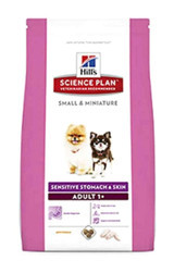 Hill's Miniature Sensitive Stomach Skin Tavuklu Küçük Irk Yetişkin Kuru Köpek Maması 1.5 kg