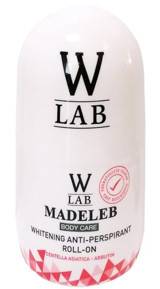 W-Lab Madeleb Roll-On Unisex Deodorant 2x50 ml