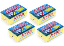 Acord Çok Amaçlı Bulaşık Süngeri 4'lü