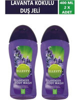 Ellesty Lavantalı Duş Jeli 2x400 ml