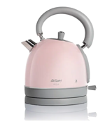 Arzum AR3048 Estilo Çelik 1.8 lt 2200 W Işıklı Retro Pembe Kettle