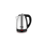 Lorenzo Paslanmaz Çelik 1.8 lt 1500 W Işıklı Klasik Gri Kettle
