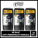 Nivea Black&White Invisible Original Roll-On Erkek Deodorant 3x50 ml