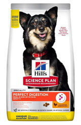 Hill's Perfect Digestion Pirinçli Tavuklu Küçük Irk Yetişkin Kuru Köpek Maması 1.5 kg