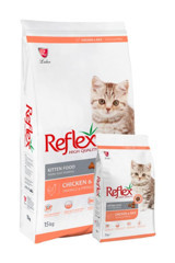 Reflex High Quality Pirinç Tavuklu Yavru Kuru Kedi Maması 15 kg