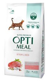 Optimeal Sterilised Karışık Yetişkin Kuru Kedi Maması 1.5 kg