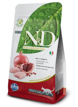N&D Natural & Delicious Tavuklu Nar Yetişkin Kuru Kedi Maması 1.5 kg