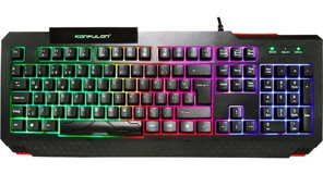 Konfulon V2 RGB Işıklı Kablolu Gaming Klavye