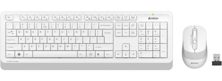 A4Tech FG1010 USB Kablosuz Q Klavye Mouse Seti Beyaz