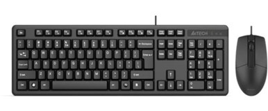 A4Tech KK-3330 Kablolu USB Multimedya Q Klavye Mouse Seti