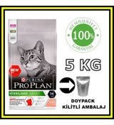 Purina Pro Plan Sterilised Somonlu Kısırlaştırılmış Yetişkin Açık Kuru Kedi Maması 5 kg