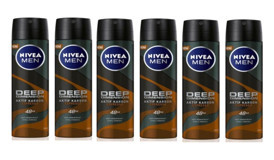 Nivea Deep Dimension Sprey Erkek Deodorant 6x150 ml